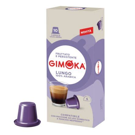 Gimoka Lungo Capsules Pour Nespresso