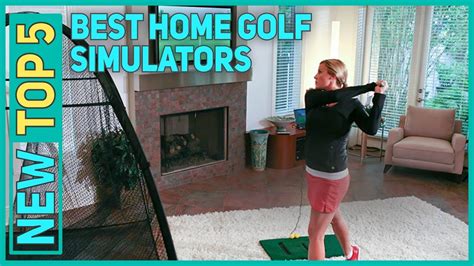 Best Home Golf Simulators 2023 Top 5 Home Golf Simulators Youtube