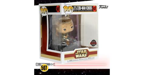 Funko Pop Star Wars Duel Of The Fates Obi Wan Kenobi 6 Pulgadas 507