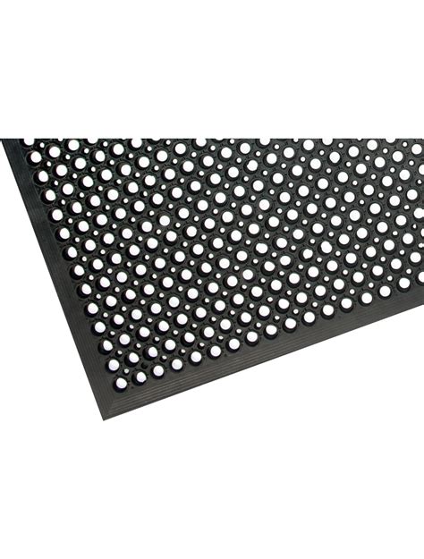 Rubber Safety Mat with Holes