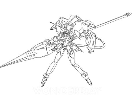 Desenhos De Strelizia De Darling In The Franxx Para Colorir E Imprimir