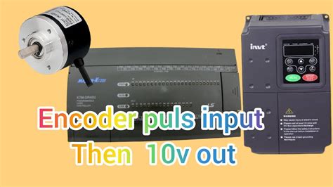 Digital Encoder To Analog Output V Ls Master K S Plc Youtube