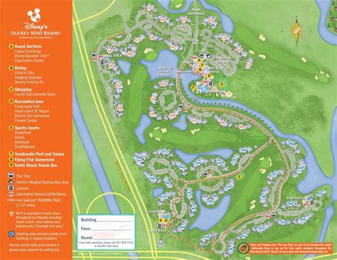 Disney's Old Key West Resort Map - Plan Your Perfect Disney Vacation