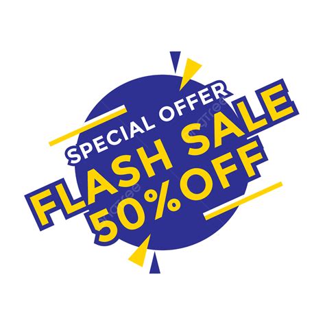 Sale Special Offer Vector Hd Png Images Flash Sale Special Offer