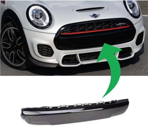 Abdeckung F R Mini Cooper F F F Sto Stange Schwarz Leiste