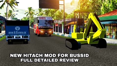 New Hitach Mod For Bussid Full Detailed Review A4 Tech Media Youtube