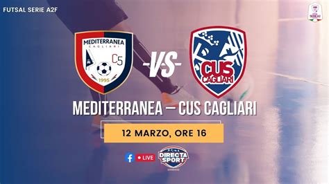 Futsal A2F Mediterranea C5 Cus Cagliari 5 0 YouTube