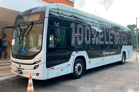 Marcopolo inicia em Belém apresentações do seu ônibus 100 elétrico