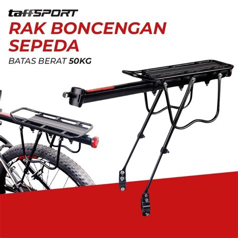 Jual Rak Boncengan Belakang Sepeda Rear Rack Screw Mount Pannier Sepeda