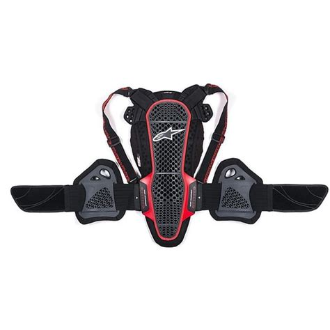 Protecteur Dorsal Alpinestars Nucleon Kr Protector Noir Rouge Vente