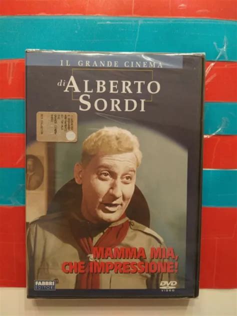 Il Grande Cinema Di Alberto Sordi Mamma Mia Che Impressione Dvd