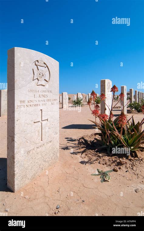 Tobruk (Commonwealth) War Cemetery, Tobruk, Libya Stock Photo - Alamy