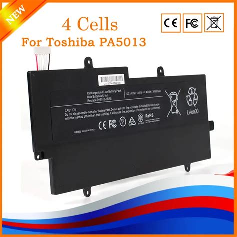 YHR 4 Cells 47WH Laptop Battery For Toshiba Portege Z835 Z830 Z930 Z935