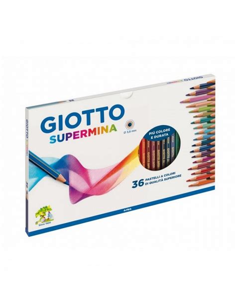 Matite Colorate Giotto FILA Supermina Confezione 36 Colori