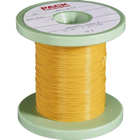 Pack Litz Wire Filo Di Rame Smaltato Diametro Con Isolante Mm