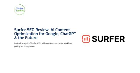surfer seo review  features pricing alternatives promo