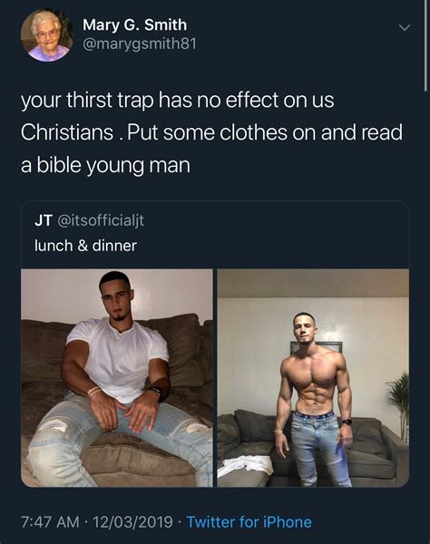 “thirst Trap” Rdankchristianmemes