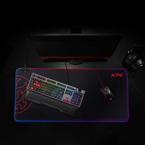 Mousepad Gamer Xpg Battleground Xl Prime Extended Rgb