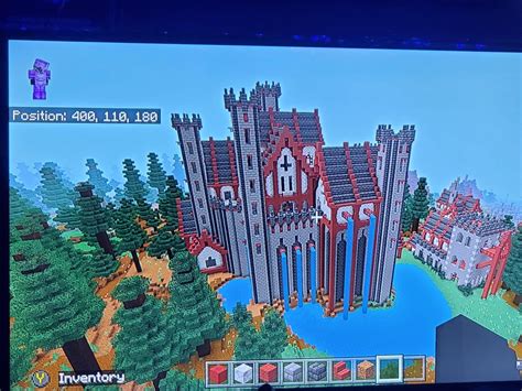 My First Large Scale And Castle Build R Minecraft