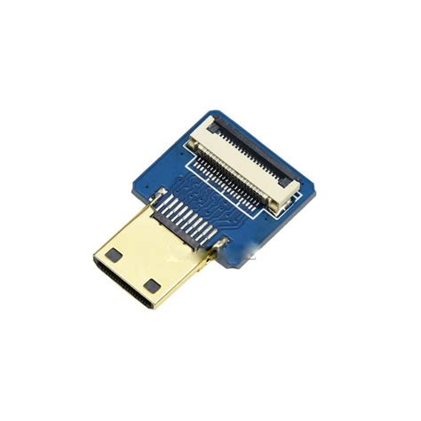 Waveshare Diy Hdmi Cable Straight Mini Hdmi Plug Adapter