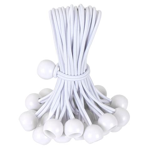 Buy Ball Bungee Cord Inch White Bungee Ball For Tarp Tie Down Cords