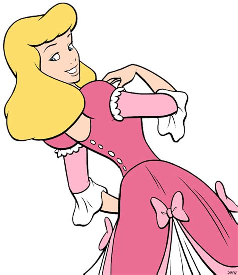 Cinderella Pink Dress Clipart By Hillygon On Deviantart