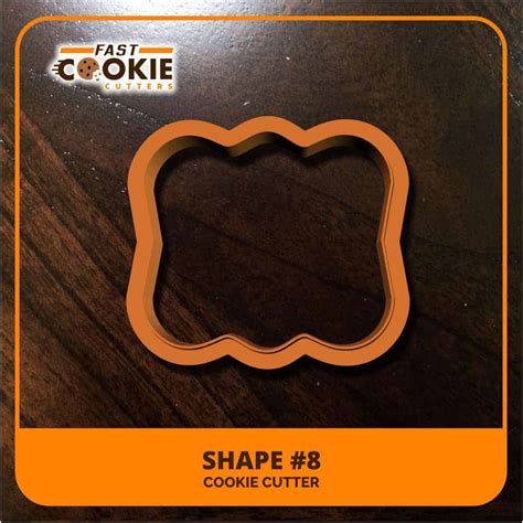 Shape 8 Cookie Cutter Fast Cookie Cutters