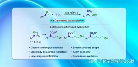 南开大学仇友爱课题组Angew环氧化合物的电化学还原羧化合成β 羟基羧 知乎