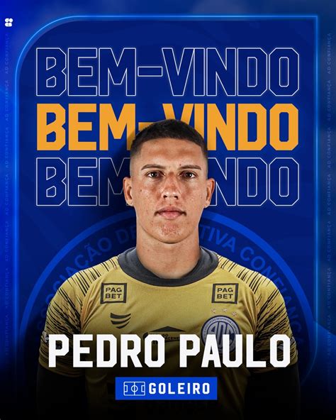 Pedro Paulo O Novo Goleiro Do Confian A Associa O Desportiva Confian A