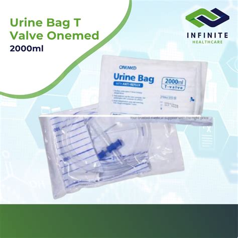 Jual Urine Bag Ml Onemed T Valve Kantong Urin Liter Onemed