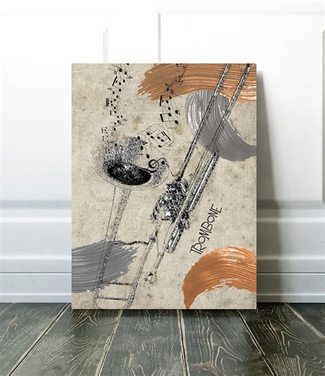 Trombone, Trombone Art, Musical Instrument, Band Member, Trombone ...