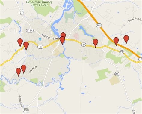 Exeter 2015 Halloween Sex Offender Safety Map Exeter NH Patch