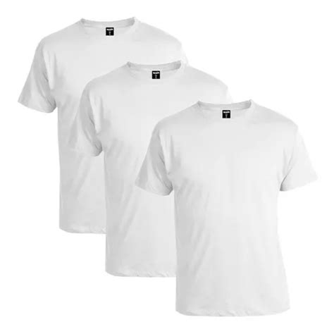 Camiseta De Algodón Blanco Adulto Speedway Pack X3 Disershop Cuotas