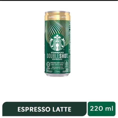 Jual Starbucks Doubleshot Espresso Latte Kopi Kaleng Ml Shopee