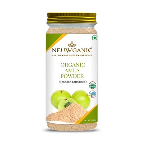 Neuwganic Organic Amla Powder India Organic And Usda Organic