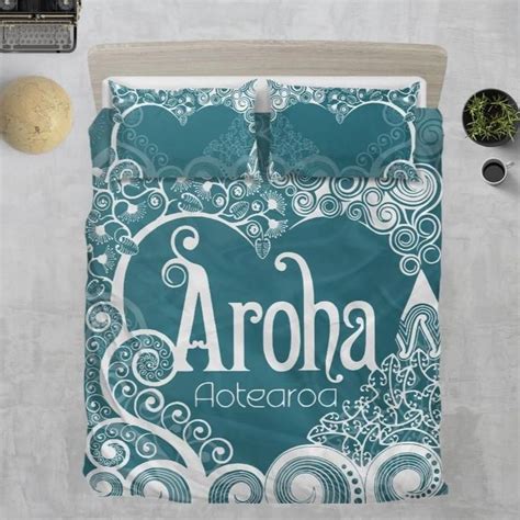 Aio Pride New Zealand Piece Duvet Cover Set Aroha Aotearoa Aio