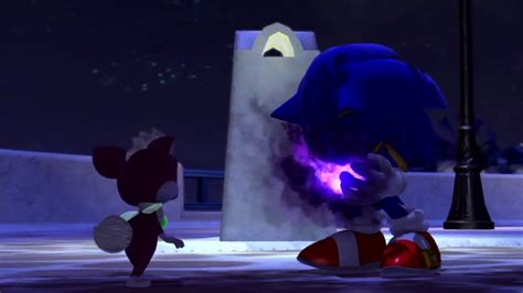 Sonic Unleashed Sonic Transformed To The Werehog Youtube