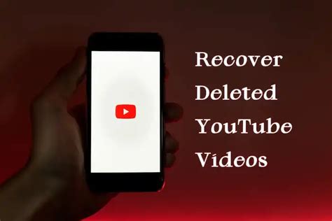 How To Recover Deleted Youtube Videos With Or Without Link Workintool