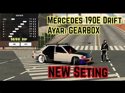 Mercedes 190e DRİFT AYARI GEARBOX Car Parking Multiplayer NEW Seting