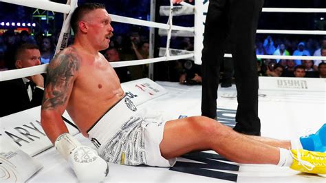 Oleksandr Usyk Knocked Out With Body Shot In Sparring