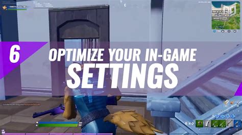 Fortnite 6 Settings For Instant Fps Improvement Chapter 2 Gaming Youtube