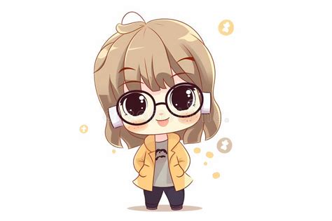 Girl With Glasses Anime