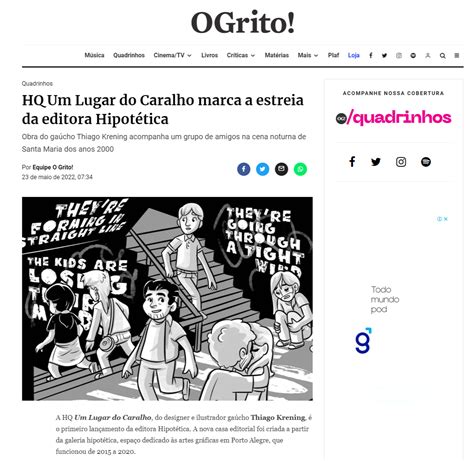 editora hipotética divulgação