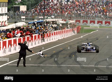 Formula One Motor Racing San Marino Grand Prix Damon Hill Wins