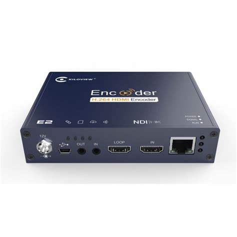 Kiloview E Ndi H P Hdmi To Ndi Wired Video Encoder Video Ip