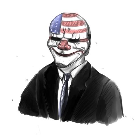 Payday 2 - Dallas Sketch by TehSasquatch on DeviantArt