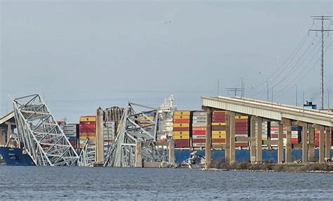 Tragedia En Baltimore Barco Derriba El Puente Francis Scott Key