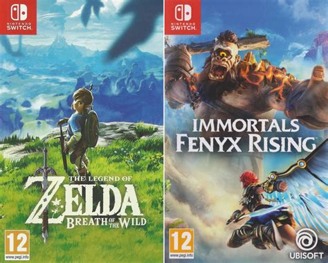 Comparing The Cover Art Of Immortals Fenyx Rising And The Legend Of