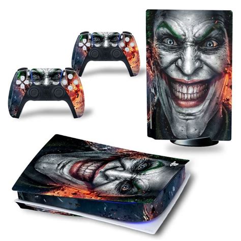 Ps Skins Joker Theme Vinyl Decal Cover For Sony Playstation Batman