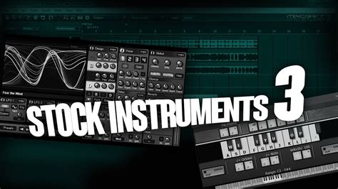 Making a Beat w/ Stock Instruments | Mixcraft 8 Tutorial - YouTube